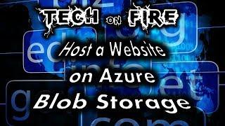 How to Host a Static Website on Azure Blob Storage