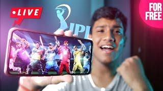 How To Watch IPL / Any Cricket Match 2023 Live In Mobile For Free