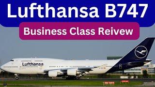 Lufthansa B747 400 Business Class Review Washington DC IAD Frankfurt FRA Airport Not Allegris Trip