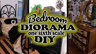 One Sixth Scale Bedroom DIORAMA DIY