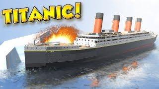SINKING OF THE TITANIC! - Disassembly 3D Gameplay - Taking Apart and Sinking the Titanic!