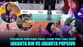 TANGIS Megawati PECAH ‼️BIN Kembali JUARA PUTARAN Pertama Final Four Pro Liga 2024