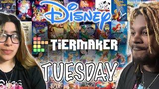 TierMaker Tuesday!! | Disney Animation Tier List: Nostalgia vs. New Classics