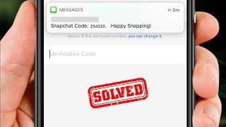 How to Fix Verification Code on Snapchat | Snapchat Verification Code Not Received | iPhone | 2023 |