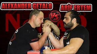 ARİF ERTEM vs ALEXANDR GETALO | DÜNYA BİLEK GÜREŞİ ŞAMPİYONU | ARMWRESTLING