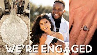 WE'RE ENGAGED! | the proposal, ring, wedding dress, diet, exercise routine, venue (all the details!)