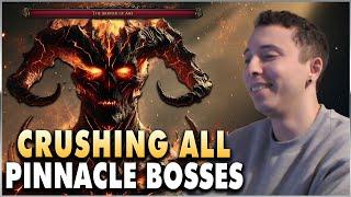 Titan Slammer Build vs All Pinnacle Bosses (Build Showcase) | Path of Exile