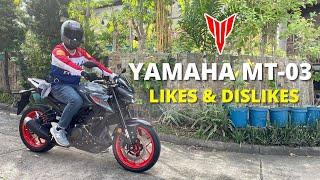 2021 Yamaha MT-03 Review | Likes and Dislikes