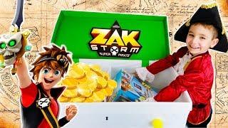 Swan découvre le Trésor de Zak Storm, Super Pirate !