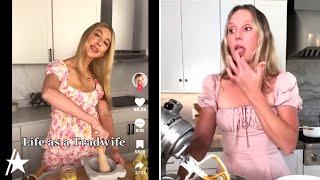 TikTok Tradwife Gretchen Adler REACTS To ‘SNL’s’ Viral Parody Of Her