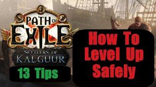 How To Level Up Safely - Path of Exile Settles of Kalguur PoE 3.25 (English)