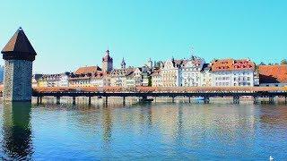 Beautiful Switzerland. Cities and towns. Lucerne. Art Goldau.Schwyz. Gotthard. Mythen. Zurich. HD