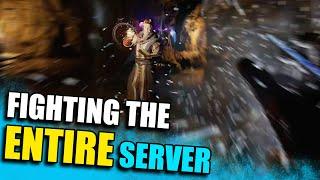 FULL SERVER BRAWL IN GOBLIN CAVES | DARK AND DARKER GAMEPLAY