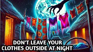 Why Clothes Should NEVER Stay Outside At Night #africanfolktales #tales #africantales