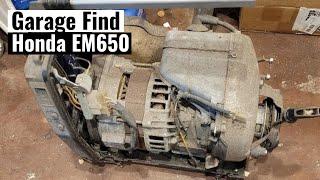 Found in Pieces - Old Honda EM650 Generator
