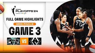 New York Liberty vs. Las Vegas Aces | FULL GAME HIGHLIGHTS | October 4, 2024