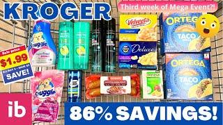 Kroger Couponing | 86% SAVINGS!!! | Third Week of Mega Event! | 2/9 - 2/15