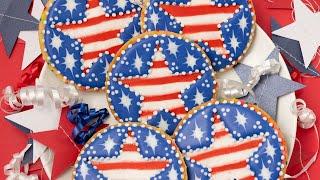 How To Decorate 4th Of July Cookies With Royal Icing