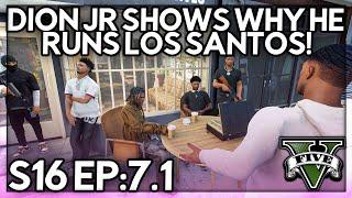 Episode 7.1: Dion Jr Shows Why He Runs Los Santos | GTA RP | GrizzleyWorld Whitelist