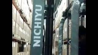 Nichiyu Reach Truck Double Deep Testing video