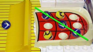 Marble Race: Tic Tac Toe - Elimination tournament with World Countries