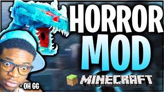 CREEPY Horror Mod With Friends - Minecraft