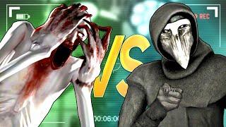 ЧУМНОЙ ДОКТОР VS СКРОМНИК SCP SECRET LABORATORY  SCP 049 ПРОТИВ SCP 096 РЭП