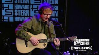 Ed Sheeran Covers 50 Cent, Coldplay, and Blackstreet Live on the Howard Stern Show