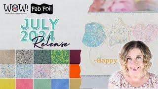 WOW Embossing July 2024 Release + Giveaway!