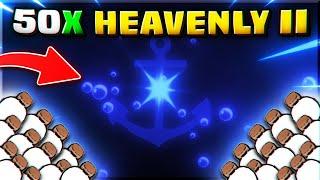 USING 50 HEAVENLY 2 POTIONS FOR ABYSSAL HUNTER! | Sol's RNG ERA 8.5