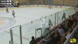 Instant Karma: Hockey Player Smashes Head into Wall; Shatters Glass