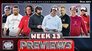 What Ohio State & Ole Miss MUST prove + MORE Week 13 previews | Always College Football