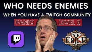 Stressful lab run after Twitch channel points debuff new player  - Path of Exile