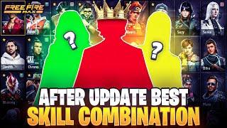 Best Character Combination In Free Fire After Update| Cs Rank Best Character Combination | Free Fire