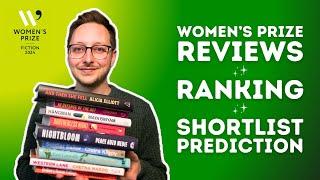 Women's Prize for Fiction book reviews and shortlist predictions 