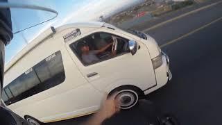 Taxi driver Hit And Run Biker | Cape town South Africa