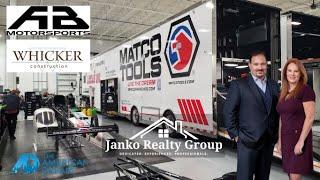 Janko Realty Group interviews Top Fuel Champion Antron Brown and local builder Whicker Construction