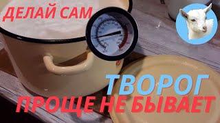 Пошаговый рецепт творога Как приготовить творог из козьего молока