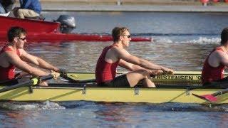 Harvard Men's Heavyweight Rowing vs. Penn. and Navy - Varsity 8