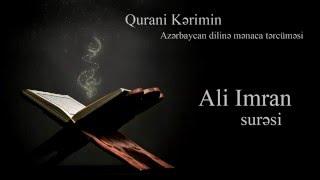 3. Ali İmran surəsi