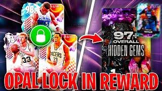 OPENING THE GALAXY OPAL HIDDEN GEM FROM LOCKING IN THE AURA SET IN NBA 2K25 MyTEAM!!