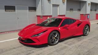 Ferrari F8 tributo track day 2019 red & silver #ferrari #shortvideo #reels #shorts