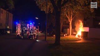 Delmenhorst: Fünf Feuer in einer Nacht – Polizei sucht Brandstifter