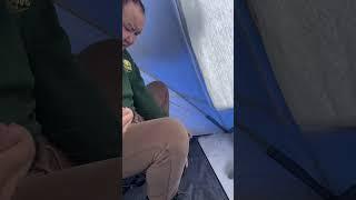 Дуплет  ветер не помеха для рыбалки 