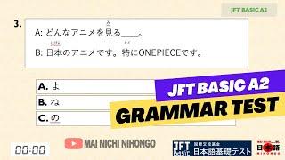 JFT BASIC A2 GRAMMAR