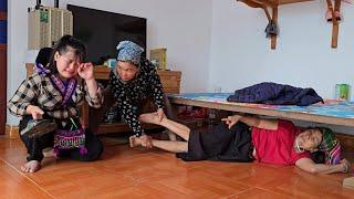 The evil mother-in-law chased after her. Cu Bon disappeared into the deep forest