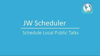 NW Scheduler Help | Schedule Local Public Talks