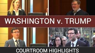 Washington v. Trump: Courtroom Highlights