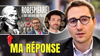 Ma réponse sur Robespierre à @YannToutCourt