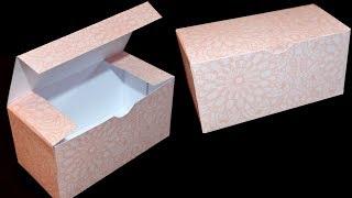 How to Make a Gift Box - DIY Paper Box